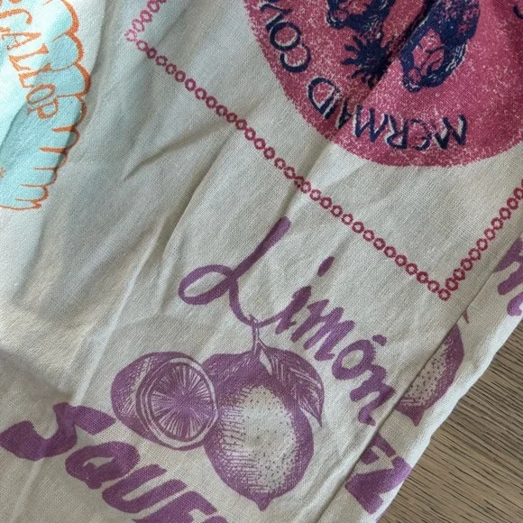 UO Amelie Printed Linen Pant - Picture 7 of 10